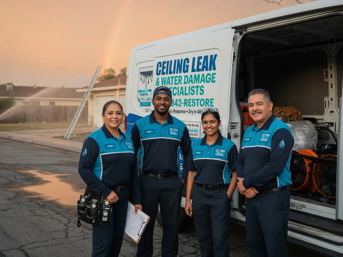 Ceiling Leak Cleanup company in Spencer, OH